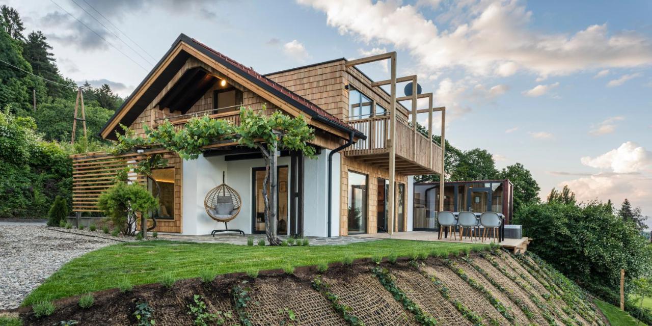 Steirerblicke- Schilcherhaus Greisdorf Exteriér fotografie